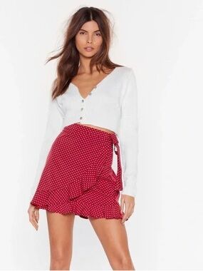 Red Polka Dot skirt
